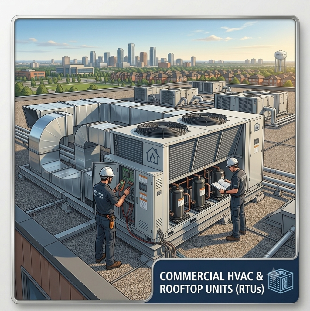 Commercial HVAC & Rooftop Units (RTUs)
