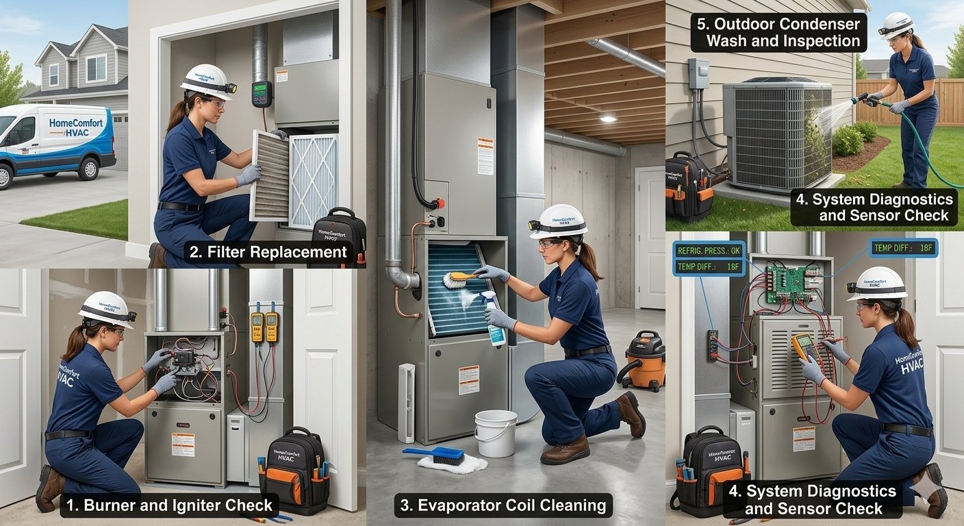 Comprehensive Routine HVAC Maintenance