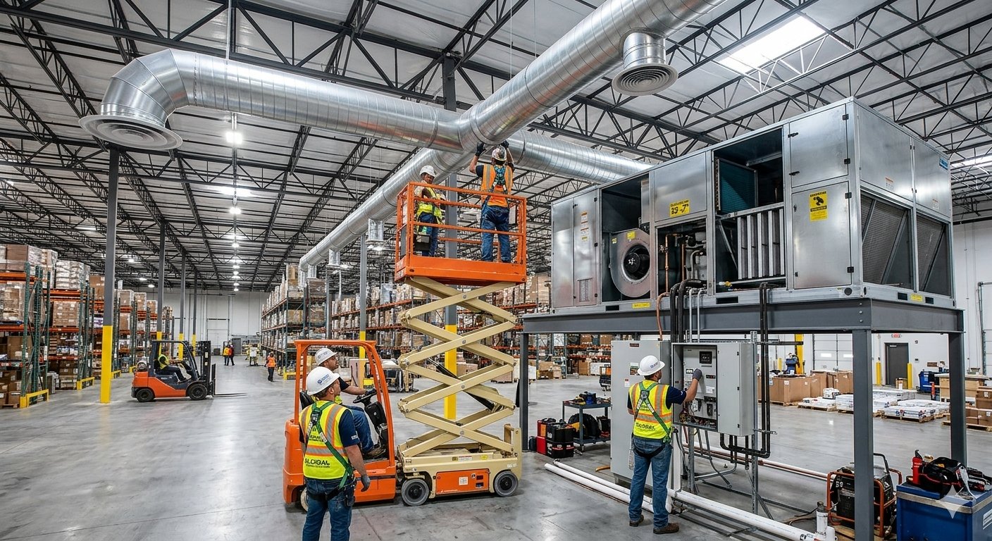 Industrial Warehouse Cooling